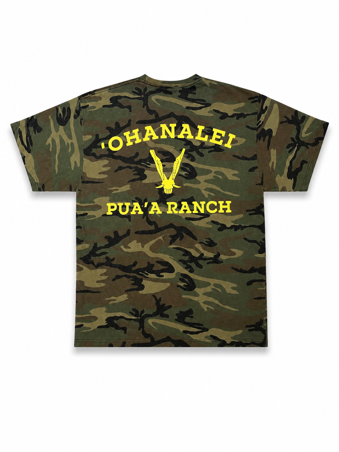 Ohanalei - “Pua’a Ranch” Tee - Camo