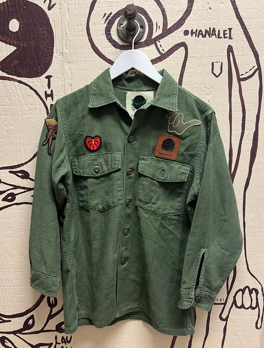Ohanalei Vintage - Army Jacket w/ Customized Patches