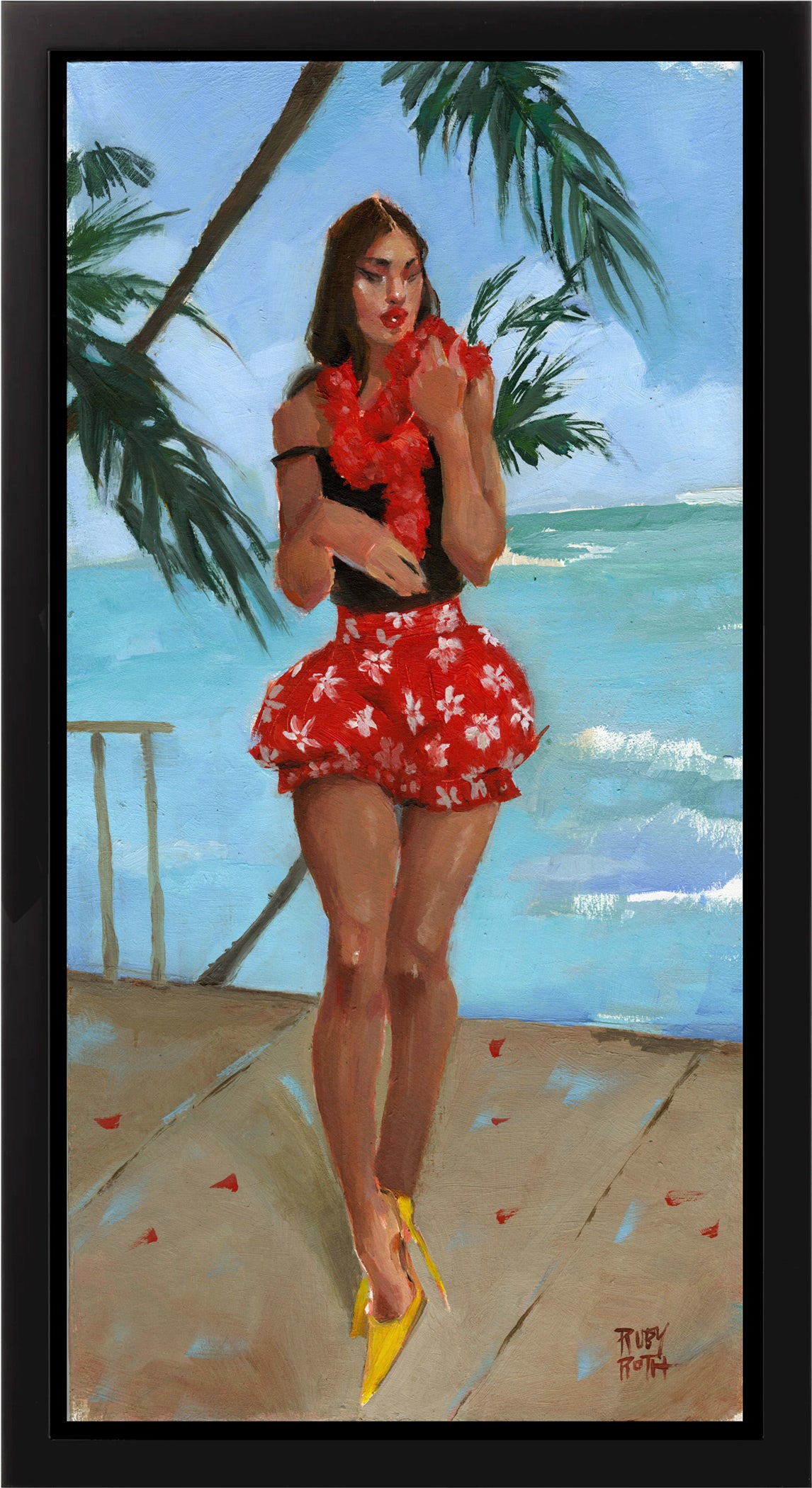 Ruby Roth Art - Rocket Girl Bloomer