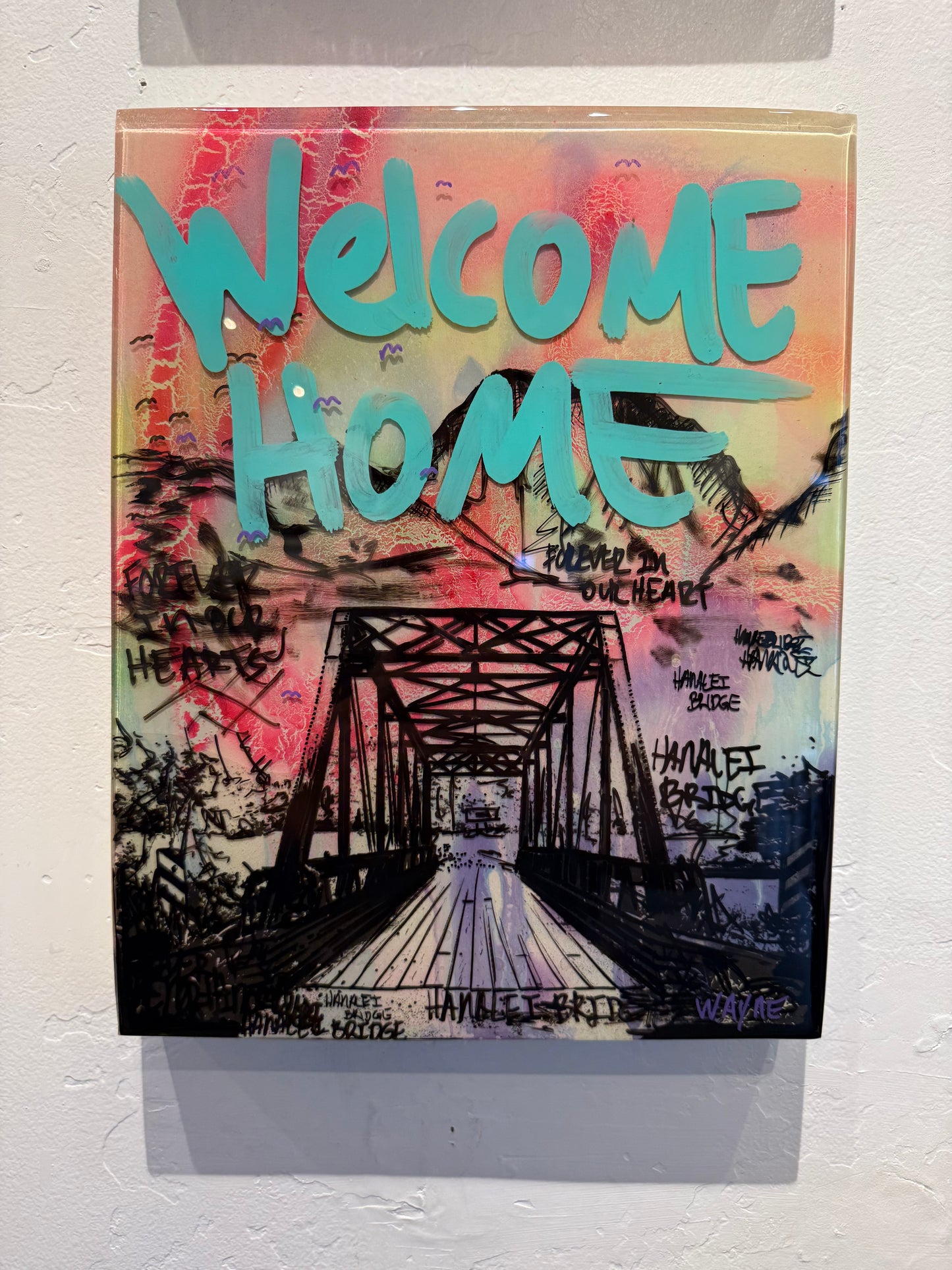 Wayne Art - “Welcome Home “ BRIDGE