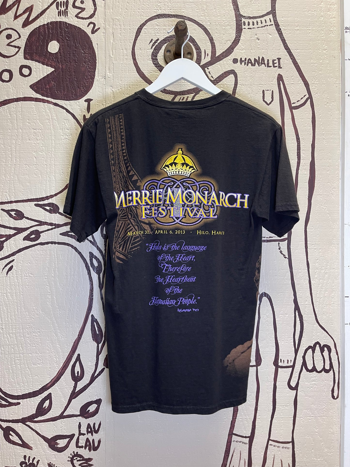 Vintage Hawaii Tee - Merry Monarch 2013