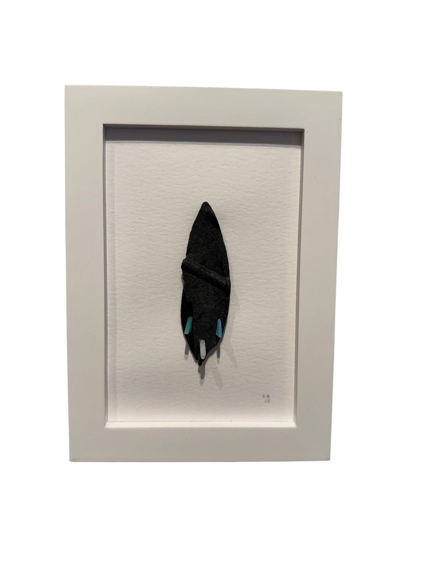 Opala Art - BLACK Surfboard - 6x5