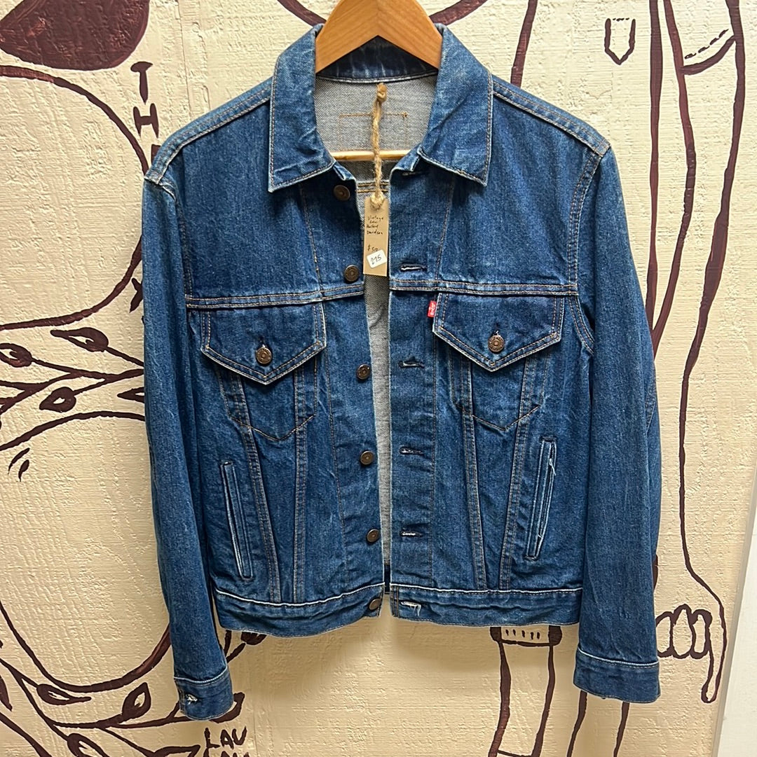 Monk s Variety Vintage Levi Harley Davidson Jean Jacket