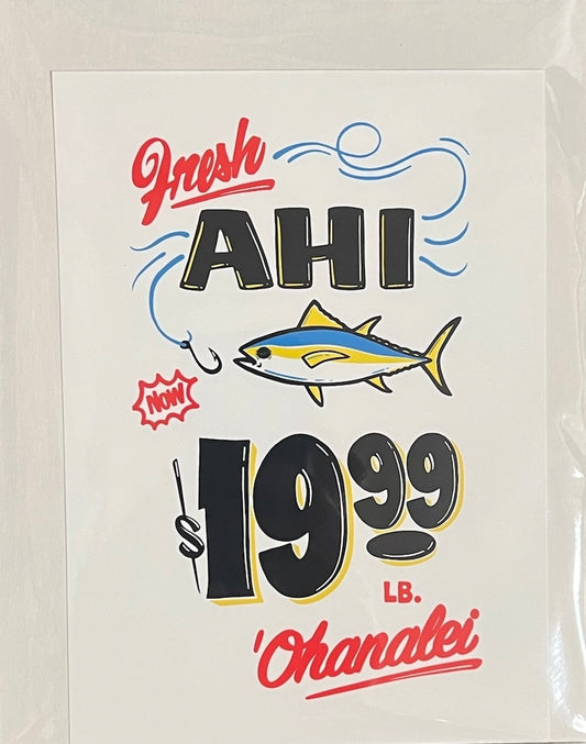 Fresh AHI - ART Print