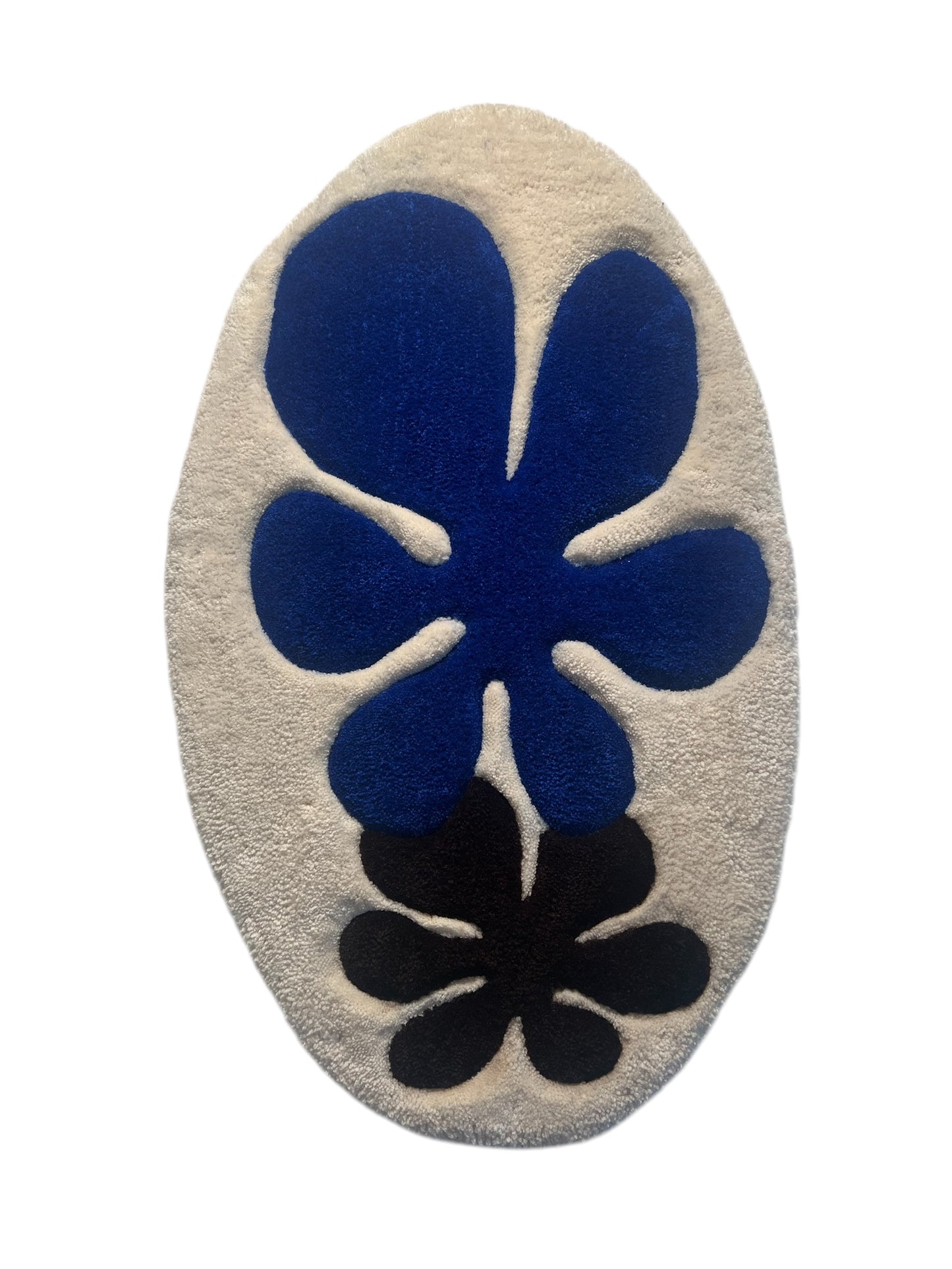 Bryce Baker - “FlowerPower” Oval Rug Art