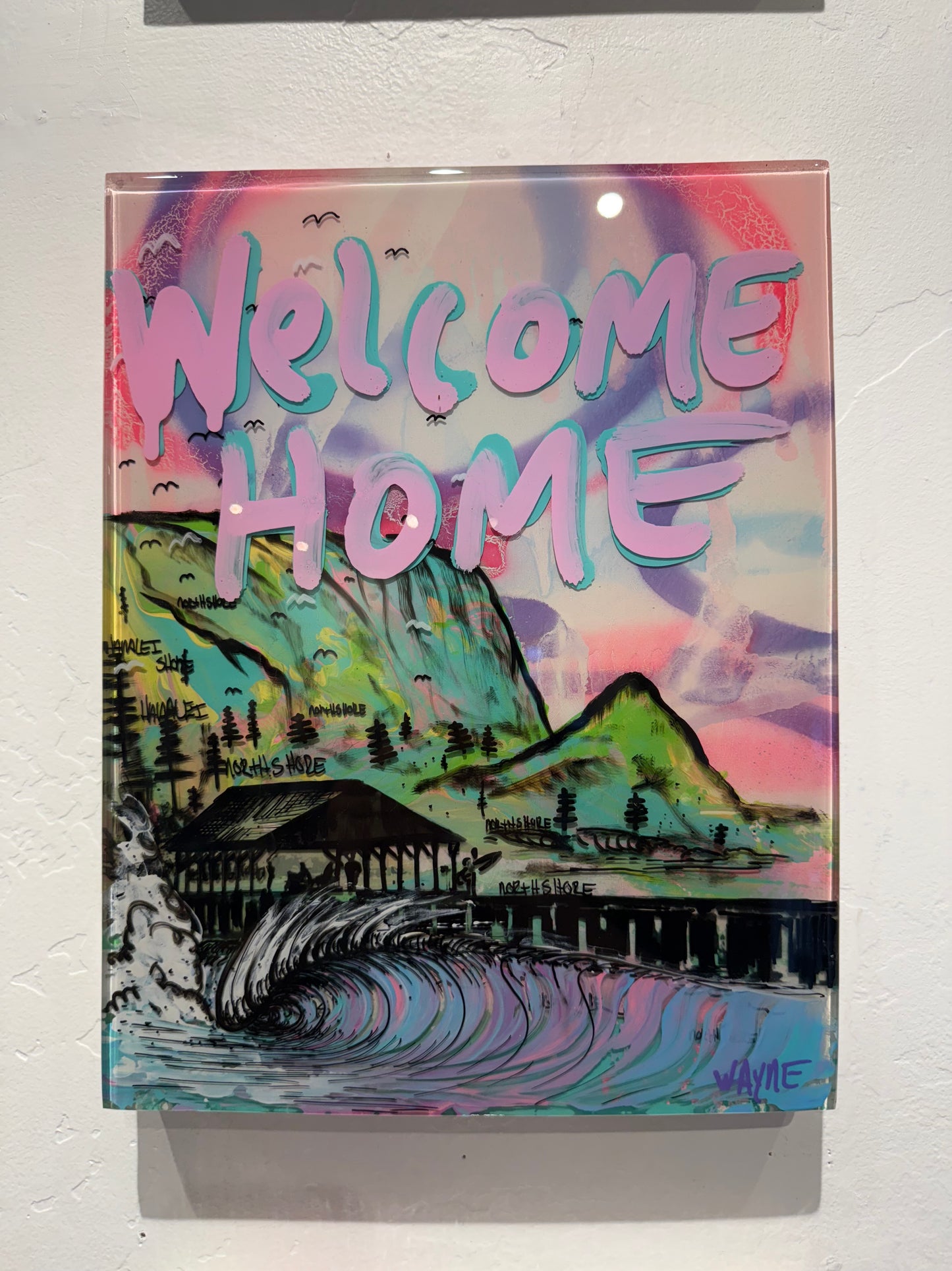 Wayne Art - “Welcome Home “ PIER
