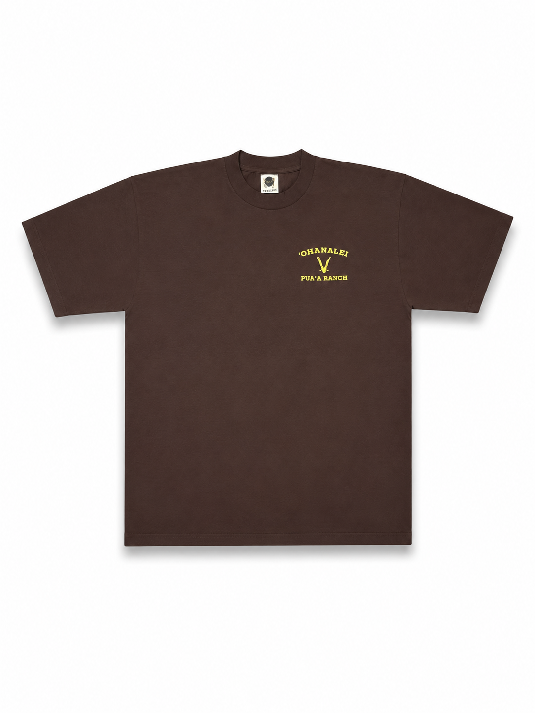 Ohanalei - “Pua’a Ranch” Tee - Chocolate