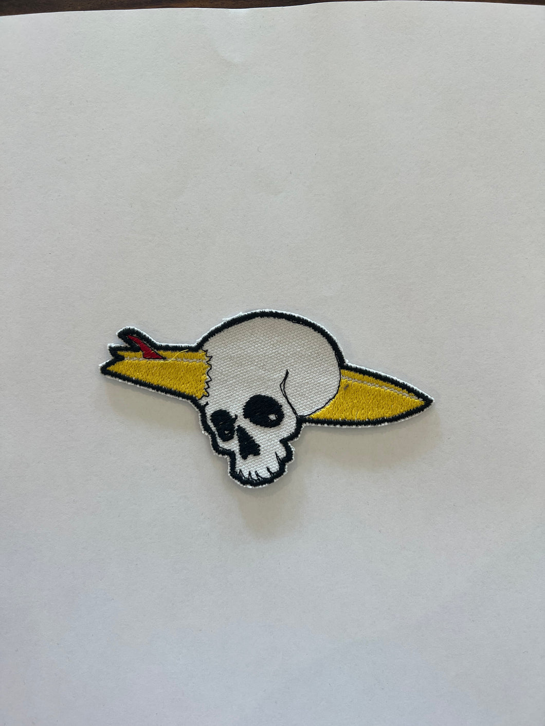 Surfboard/Skull Patch
