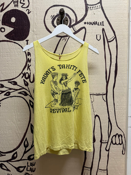 Ohanalei Vintage - 1987 Kauai “Tahiti Fete”