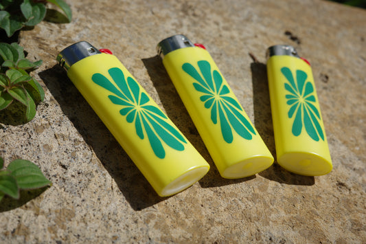 Bryce Baker - “Flower Lighter” - Yellow/Green