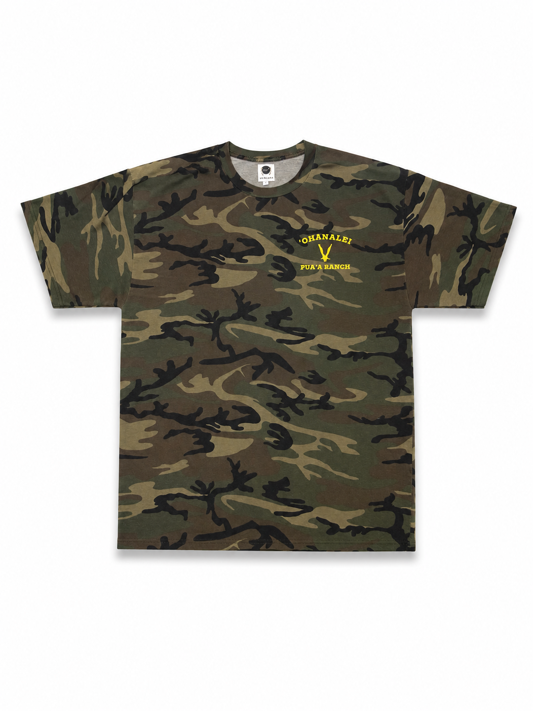 Ohanalei - “Pua’a Ranch” Tee - Camo