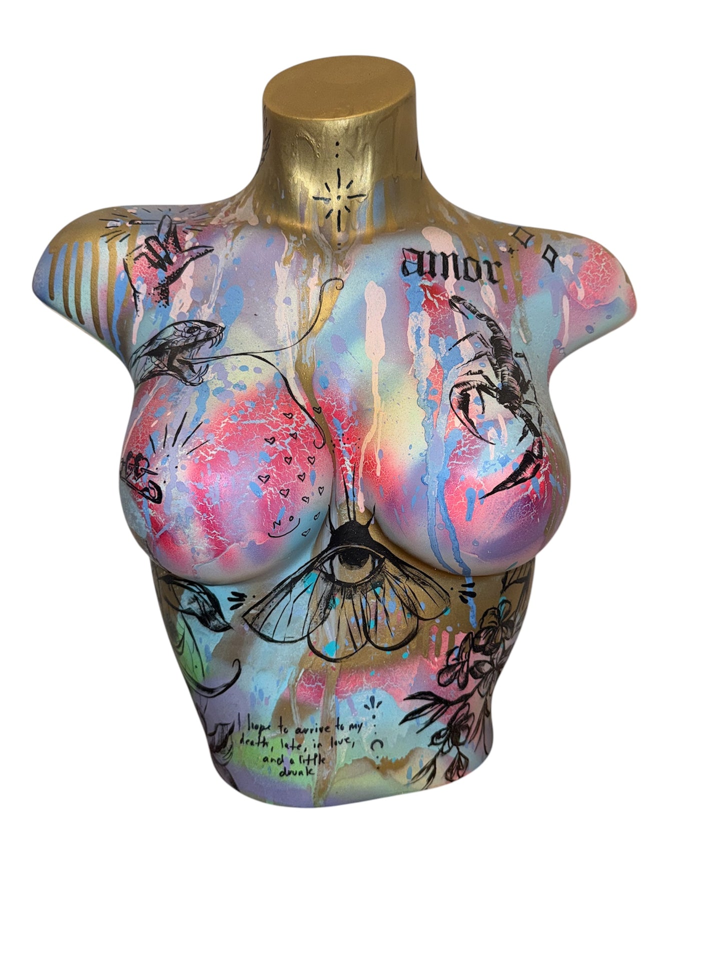 Wayne Art - Graffiti Mannequin (Bust)