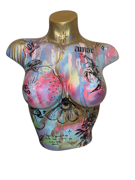 Wayne Art - Graffiti Mannequin (Bust)