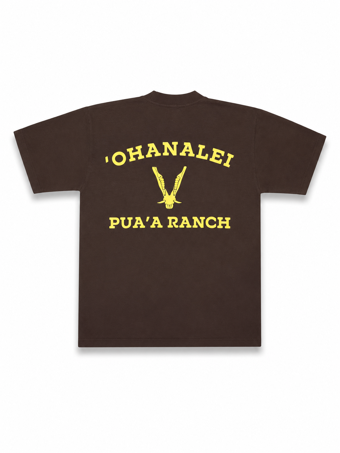 Ohanalei - “Pua’a Ranch” Tee - Chocolate