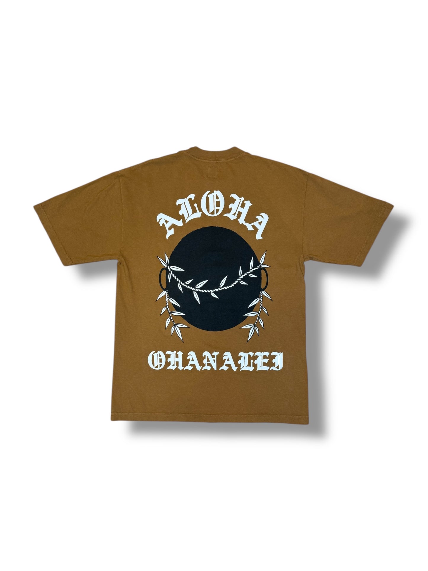 Ohanalei - “Aloha” Tee - Brass