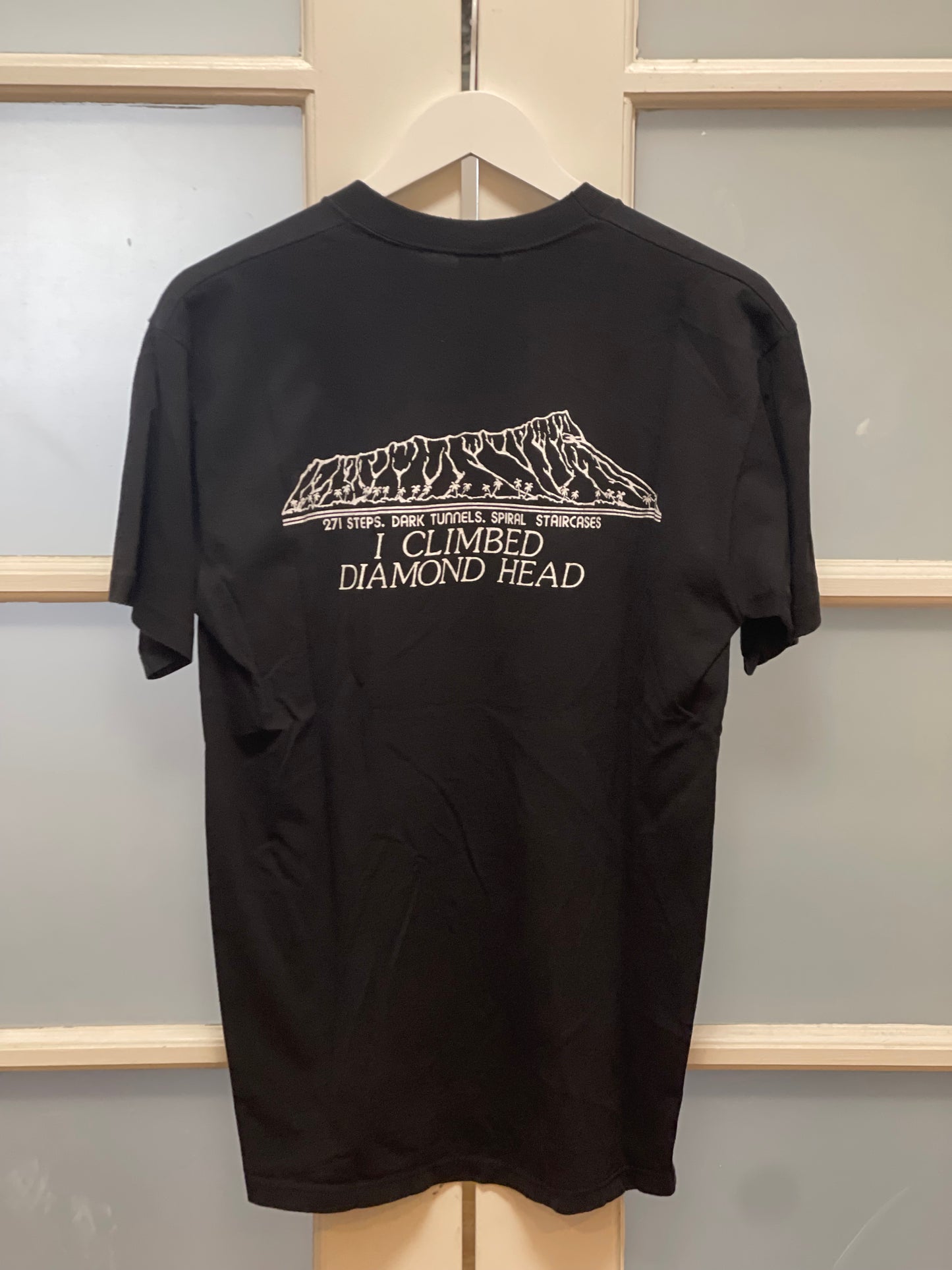 Ohanalei Vintage - “I Climbed Diamond Head” Action Hawaii Tee