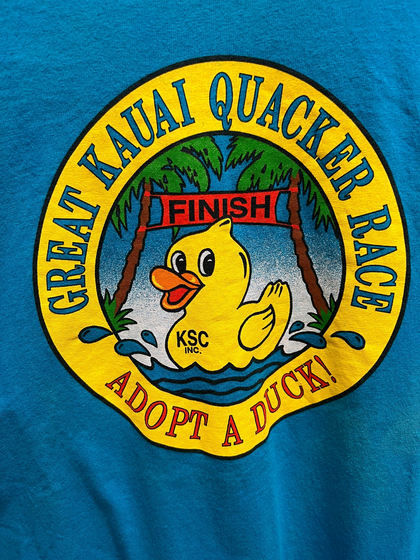 Vintage Hawaii Tee - Great Kauai Quacker Race