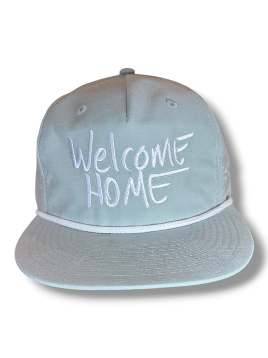 Wayne “Welcome Home” Hat - Seafoam
