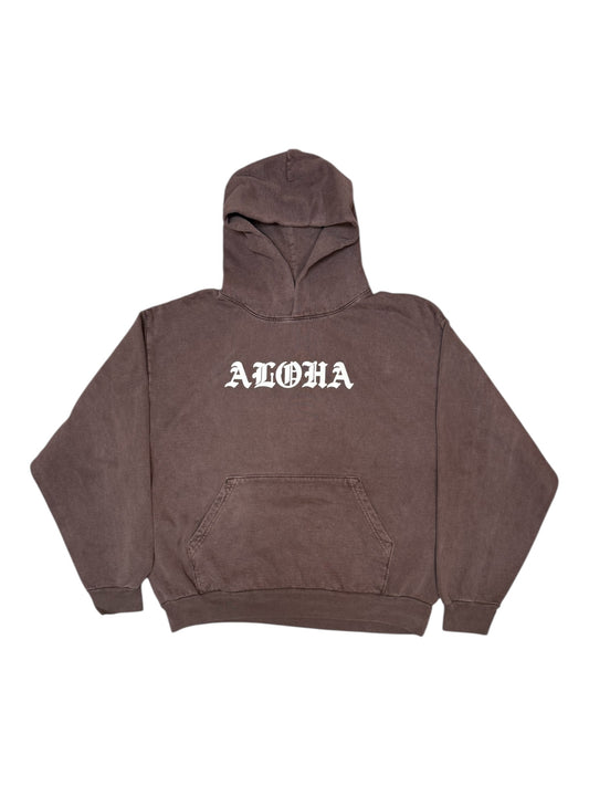 OHANALEI- “ALOHA” Puff Print HOODIE