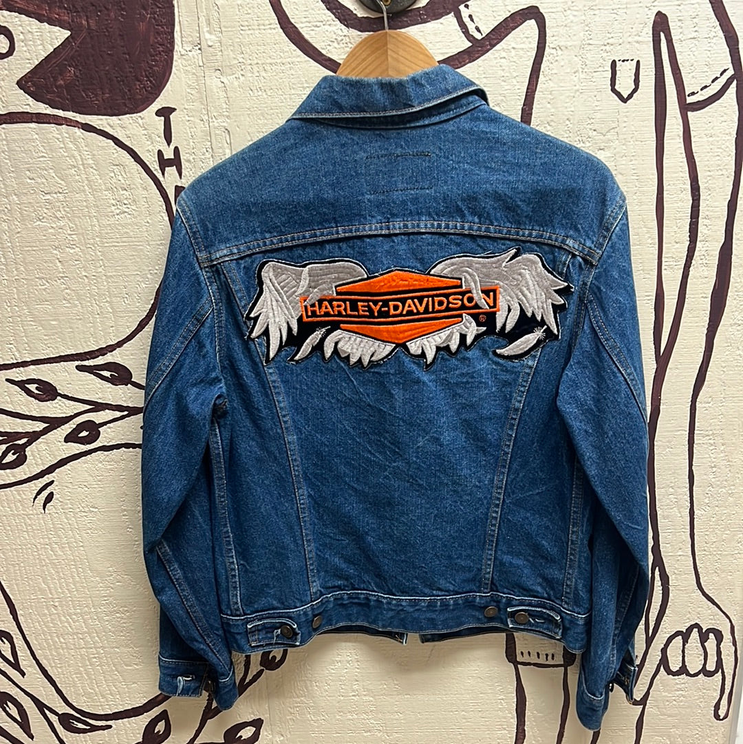 Monk’s Variety - Vintage Levi “Harley Davidson” Jean Jacket