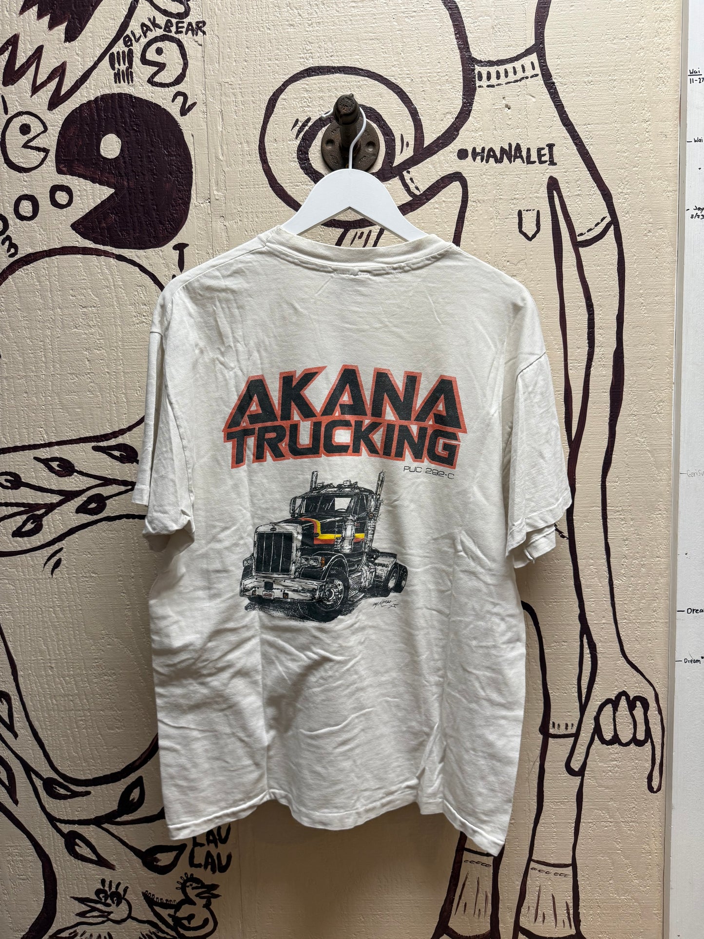 Ohanalei Vintage - “Akana Trucking” Tee