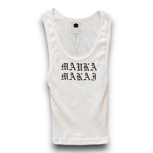 MAUKA-MAKAI White TANK