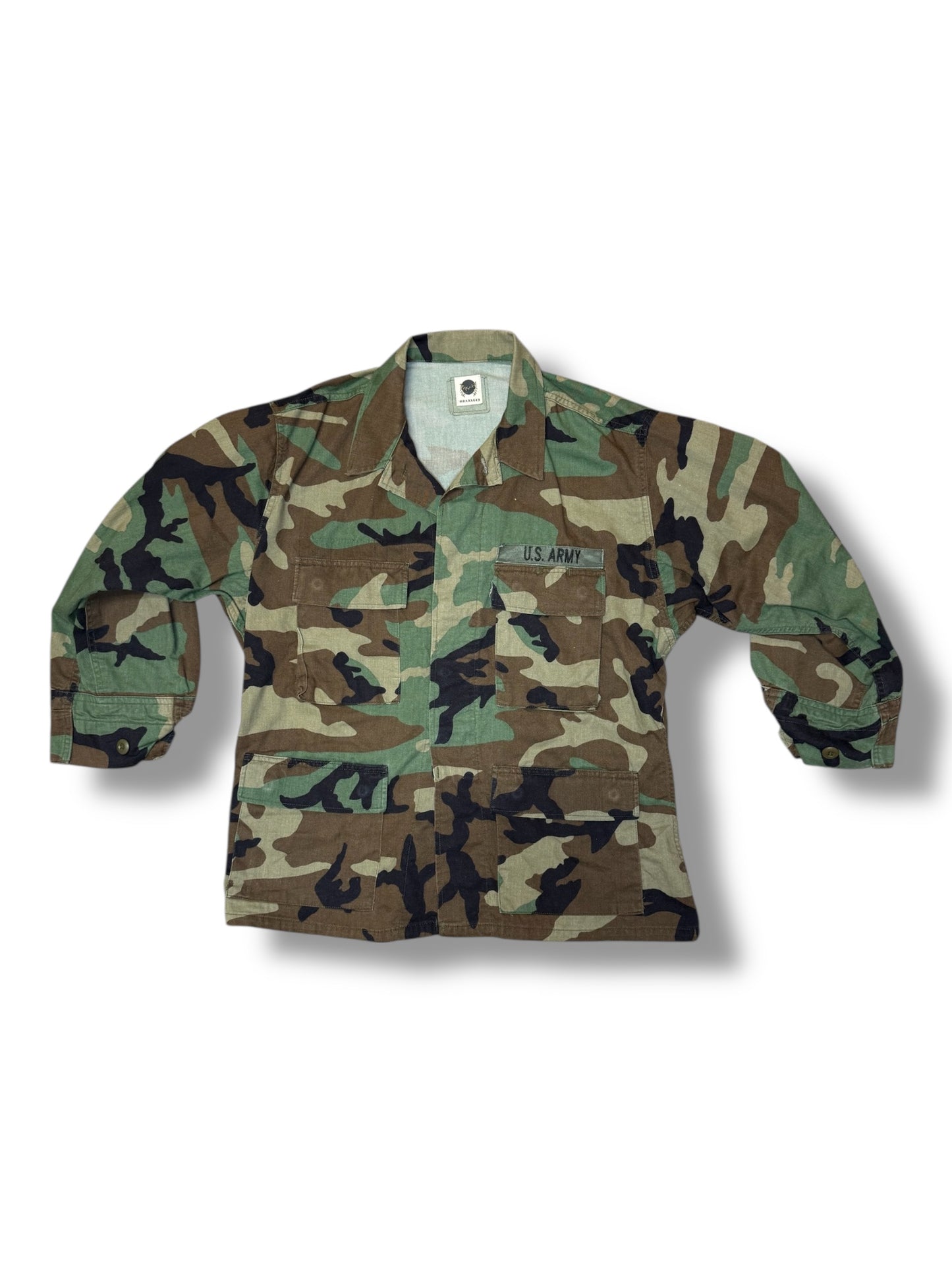 Ohanalei Vintage - “Ahi Fever” Military Jacket - Camo Print