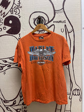 Load image into Gallery viewer, Monk’s Variety- Vintage Harley Davidson “Atlanta” Orange Tee
