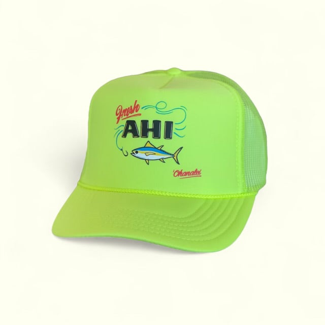 Ohanalei - Fresh “AHI” Neon Hat