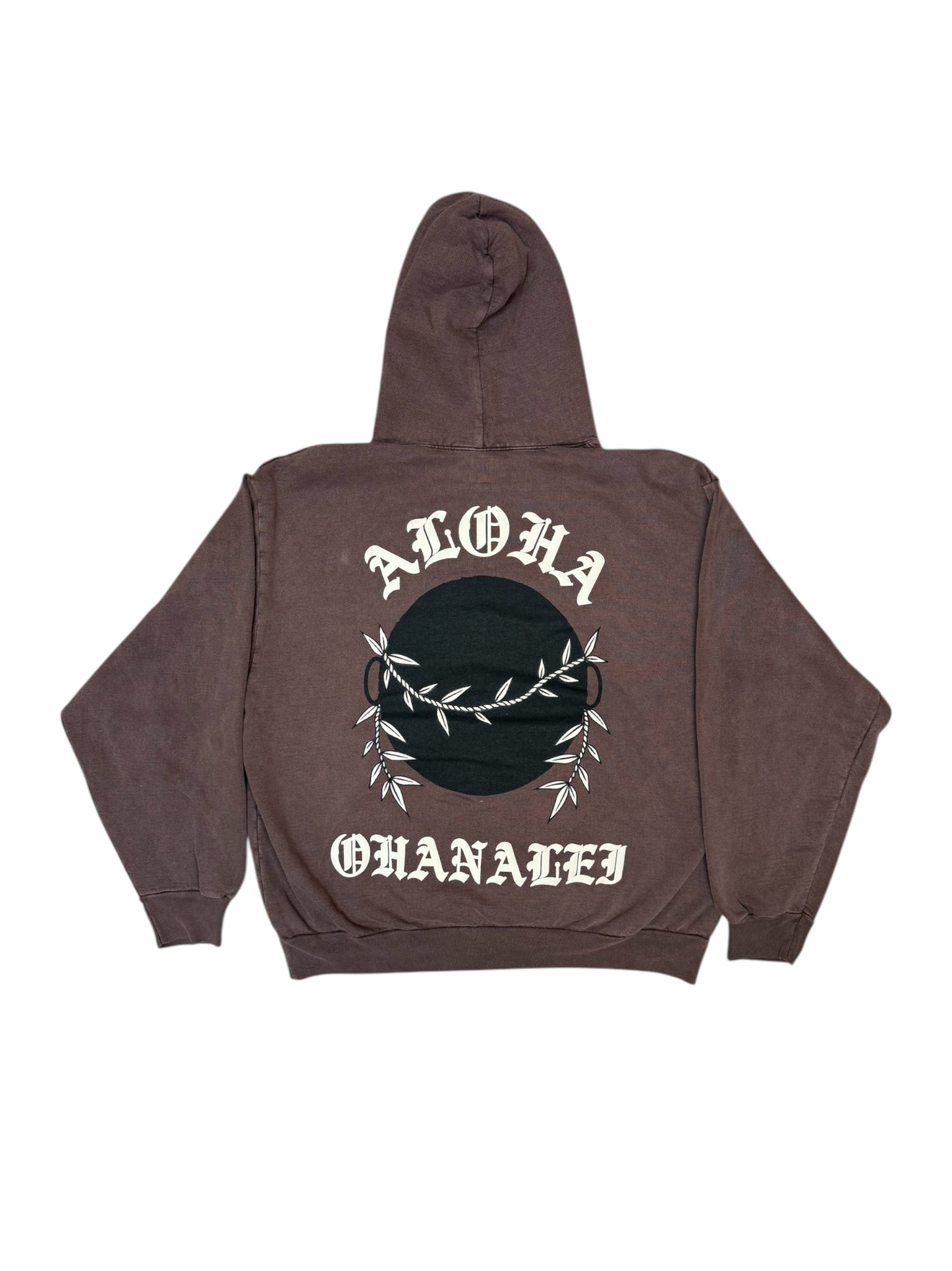 OHANALEI- “ALOHA” Puff Print HOODIE