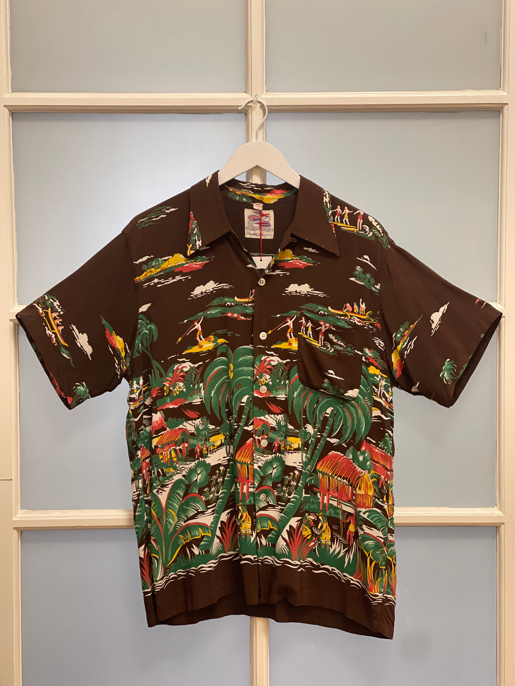 Peter’s Closet - Vintage Hawaii “ Duke Championship” Aloha Shirt