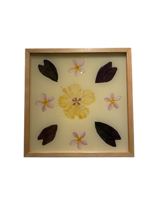 Lovelace Art - Hibiscus Plumeria Kalo
