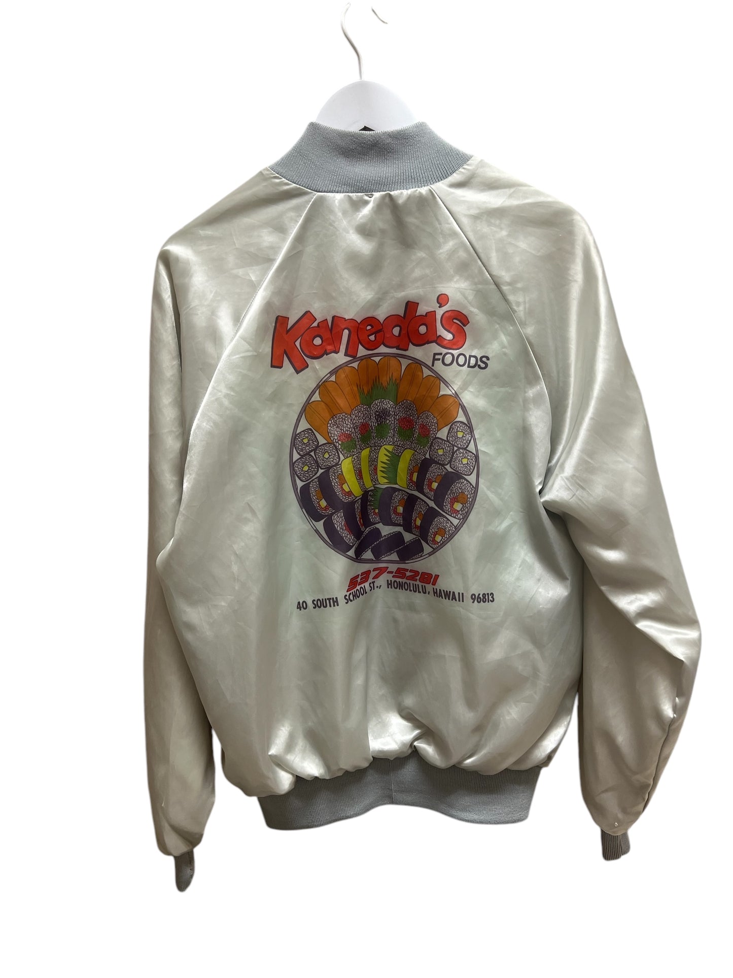 Ohanalei Vintage - “Kaneda’s” Foods Bomber Jacket