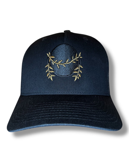 Ohanalei “Black Pot” Logo SnapBack Hat -  black\Gold