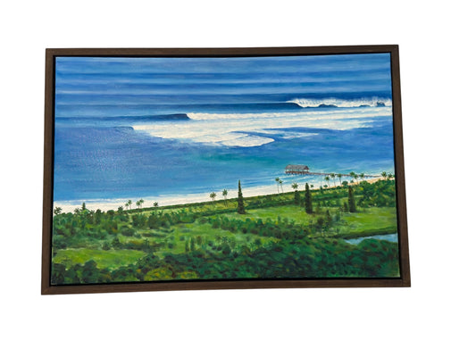 Mike Dennis ART - “ Bird’s Eye View” Hanalei Bay
