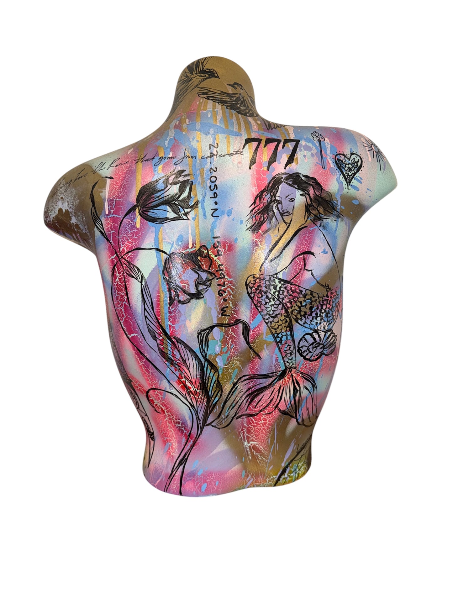 Wayne Art - Graffiti Mannequin (Bust)