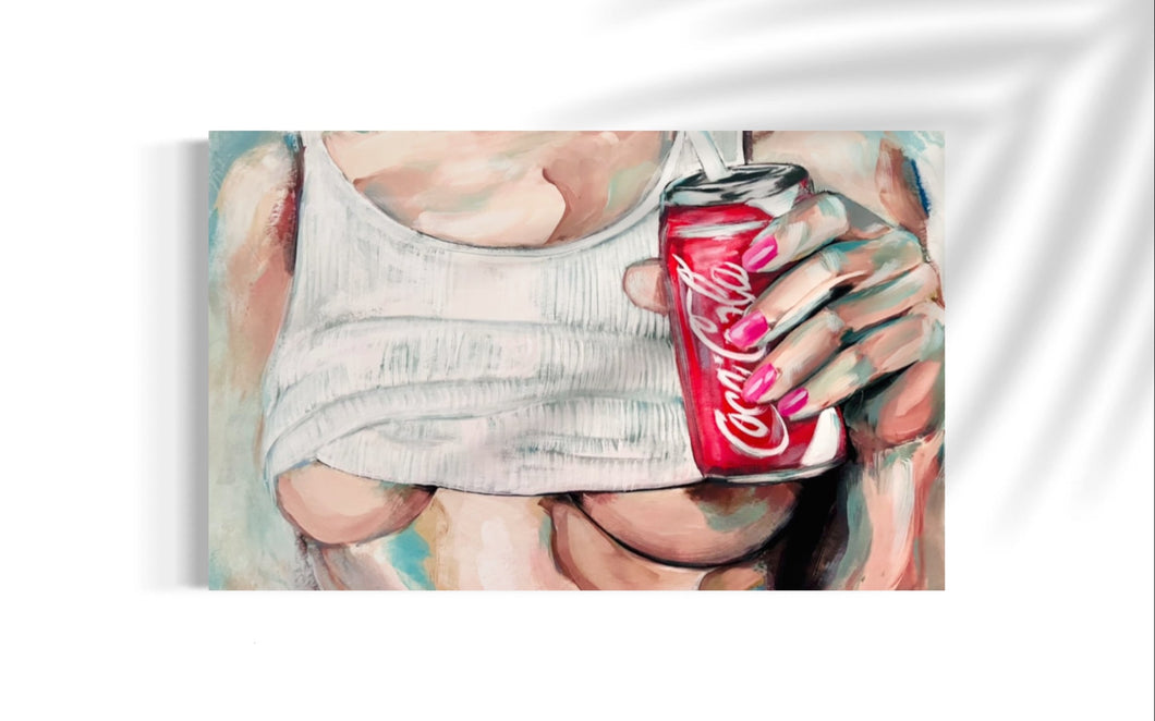Maxine Art - “96 Degrees In The Shade” ORIGINAL