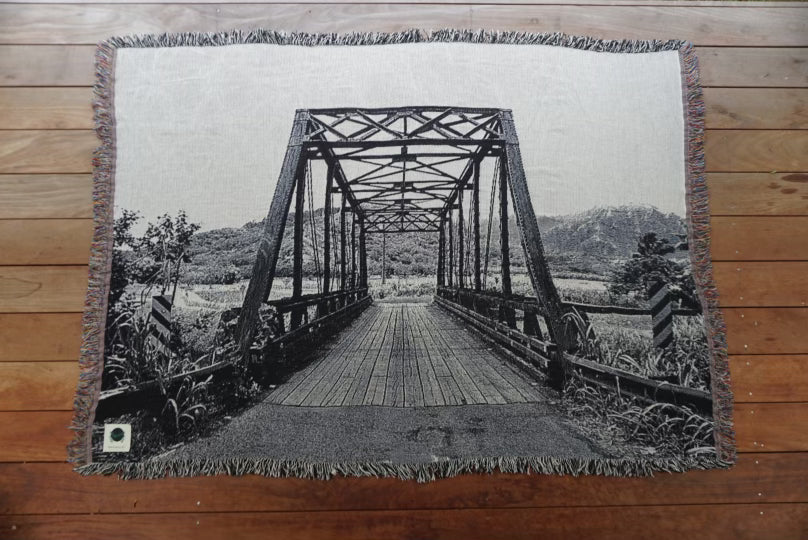 Hanalei Bridge - Throw Blanket